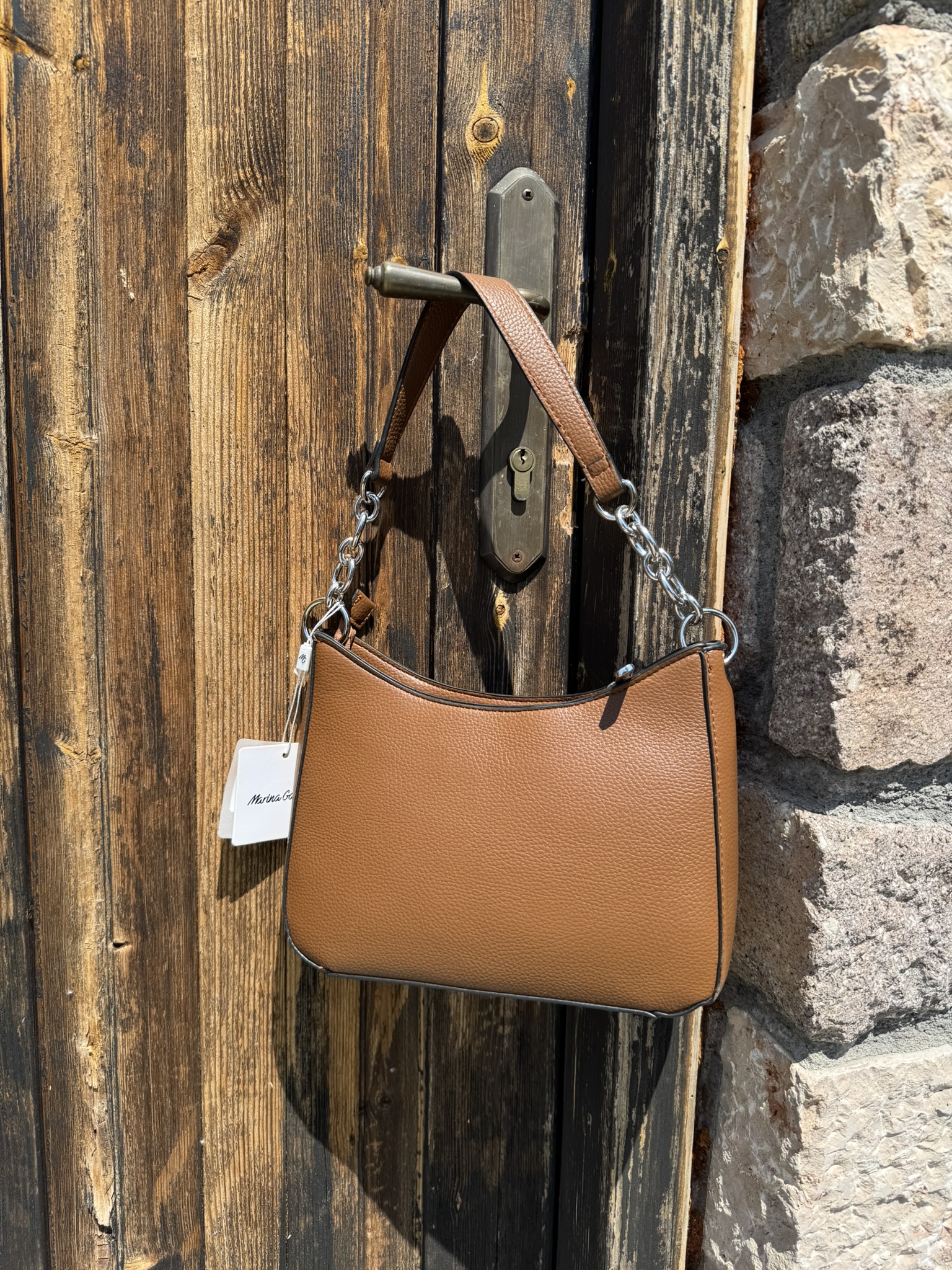 Τσάντα Ώμου Ταμπά με Τρουκς – Boho Charm - Image 2