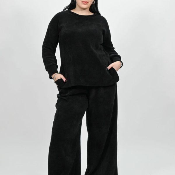 Παντελόνα Σενίλ plus size