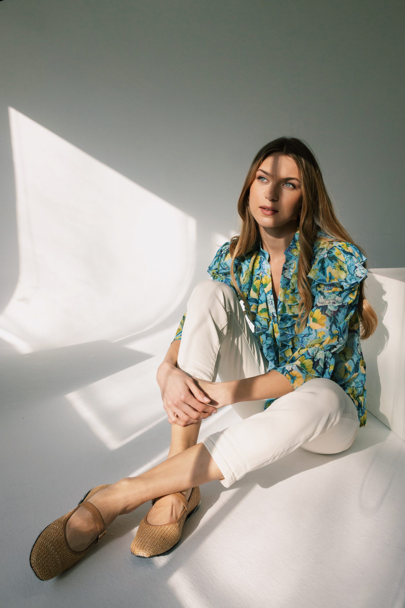 Γυναικείο Παντελόνι Mom Fit με Ίσια Γραμμή και Κουμπί